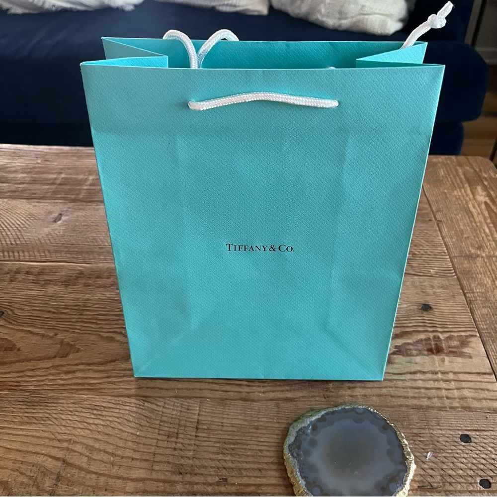 Auth. Tiffany & Co.® Paper Shopping Bag "Tiffany & Co." - Picture 3 of 4